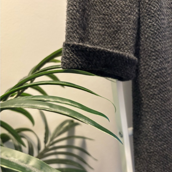 Everly Charcoal Mock Neck Sweater Dress - Picture 7 of 12